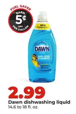 Hy-Vee Dawn dishwashing liquid offer