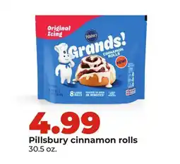 Hy-Vee Pillsbury cinnamon rolls offer