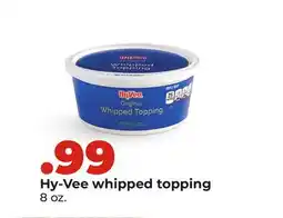 Hy-Vee Hy-Vee whipped topping offer