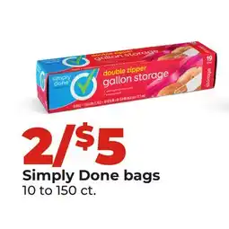 Hy-Vee Simply Done bags offer