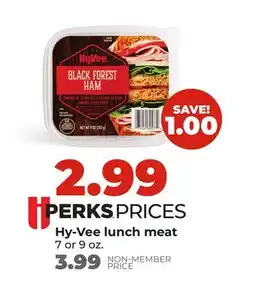Hy-Vee Hy-Vee lunch meat offer
