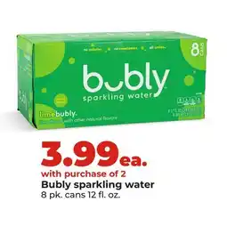 Hy-Vee Bubly sparkling water offer