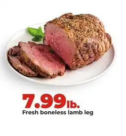 Hy-Vee boneless lamb leg offer