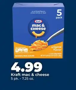 Hy-Vee Kraft mac & cheese offer