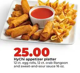 Hy-Vee HyChi appetizer platter offer