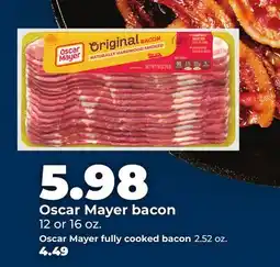 Hy-Vee Oscar Mayer bacon offer