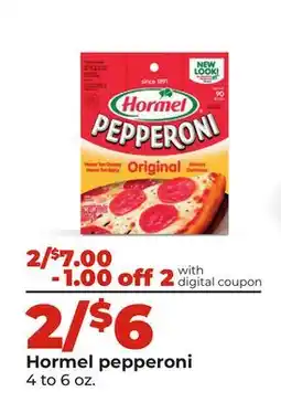 Hy-Vee Hormel pepperoni offer