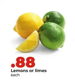 Hy-Vee Lemons or limes offer