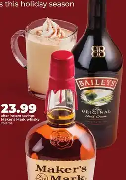 Hy-Vee Maker's Mark whisky offer