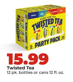 Hy-Vee Twisted Tea offer