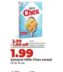 Hy-Vee General Mills Chex cereal offer