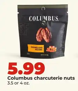 Hy-Vee Columbus charcuterie nuts offer