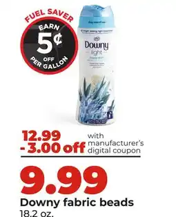 Hy-Vee Downy fabric beads offer
