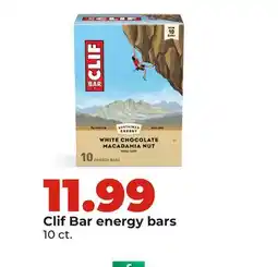 Hy-Vee Clif Bar energy bars offer