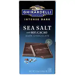 Walgreens Intense Dark Sea Salt Dark Chocolate Intense Dark 60% Cacao with Sea Salt offer