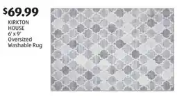 Aldi KIRKTON HOUSE Oversized Washable Rug offer