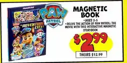 Ollie's MAGNETIC PAW BOOK PATROL-STORYBOOK offer