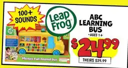 Ollie's ABC LEARNING BUS offer