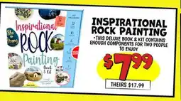 Ollie's INSPIRATIONAL ROCK PAINTING offer