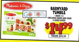 Ollie's BARNYARD TUMBLE offer