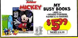Ollie's Disney Junior MICKEY MY BUSY BOOKS offer