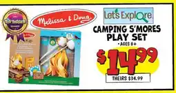 Ollie's CAMPING S'MORES PLAY SET offer