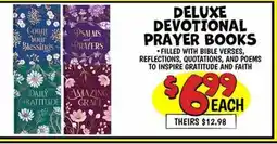 Ollie's DELUXE DEVOTIONAL PRAYER BOOKS offer