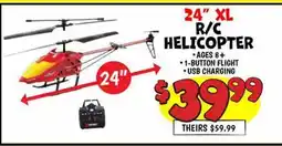 Ollie's 24 XL R/C HELICOPTER offer