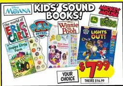 Ollie's KIDS' SOUND BOOKS! offer