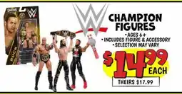 Ollie's CHAMPION FIGURES offer