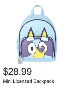 Costco Mini Licensed Backpack offer