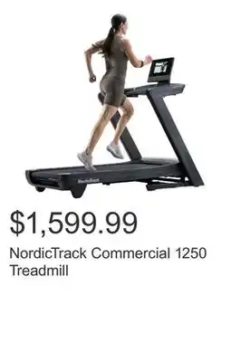 Costco NordicTrack Commercial 1250 Treadmill offer