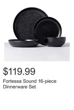 Costco Fortessa Sound 16-piece Dinnerware Set offer