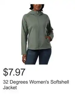 Costco 32 Degrees Women's Softshell Jacket offer