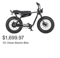Costco 101 Urban Electric Bike offer
