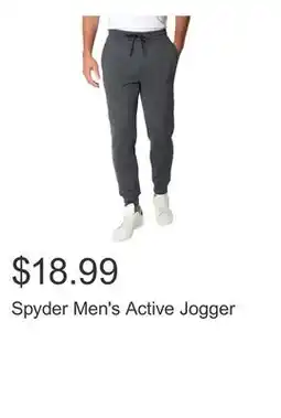 Costco Spyder Men's Active Jogger offer