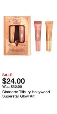 Ulta Beauty Charlotte Tilbury Hollywood Superstar Glow Kit offer