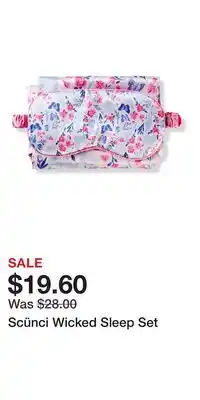 Ulta Beauty Scünci Wicked Sleep Set offer