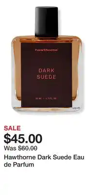 Ulta Beauty Hawthorne Dark Suede Eau de Parfum offer