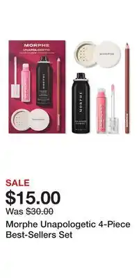 Ulta Beauty Morphe Unapologetic 4-Piece Best-Sellers Set offer