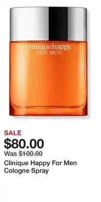 Ulta Beauty Clinique Happy For Men Cologne Spray offer
