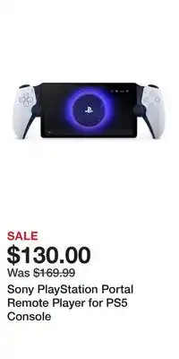 Game Stop Sony PlayStation Portal Remote Player for PS5 Console offer