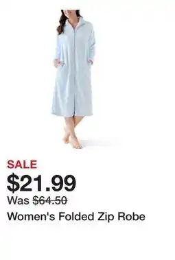 Belk Women's Folded Zip Robe offer