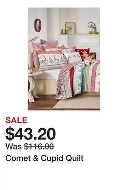 Belk Comet & Cupid Quilt offer