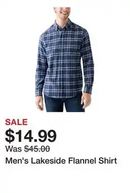Belk Men's Lakeside Flannel Shirt offer