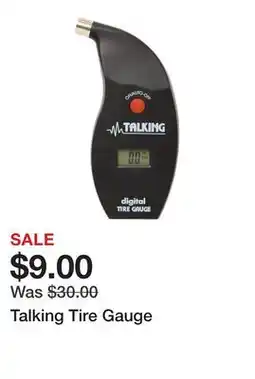 Belk Talking Tire Gauge offer