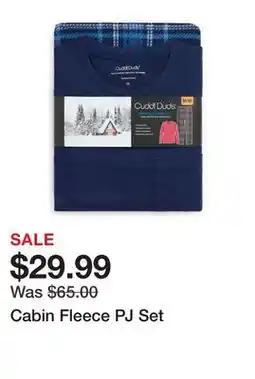 Belk Cabin Fleece PJ Set offer