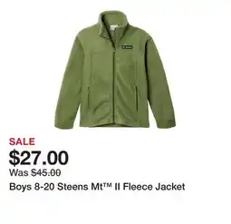 Belk Boys 8-20 Steens Mt II Fleece Jacket offer