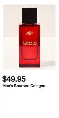 Bath & Body Works Men's Bourbon Cologne offer