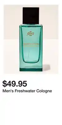Bath & Body Works Men's Freshwater Cologne offer